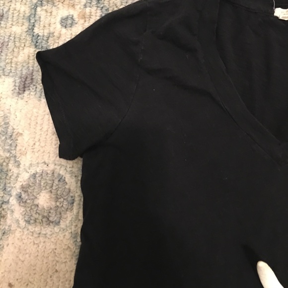 Sale☘️JCREW Basic black V Neck - Picture 5 of 6